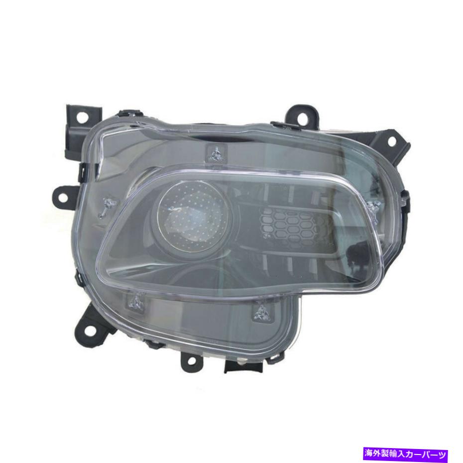 USヘッドライト 新しい右側のヘッドライトがジープチェロキー2014ブラックトリムCH2503249 68102846AE NEW RIGHT SIDE HEADLIGHT FITS JEEP CHEROKEE 2014 BLACK TRIM CH2503249 68102846AE【並行輸入品】