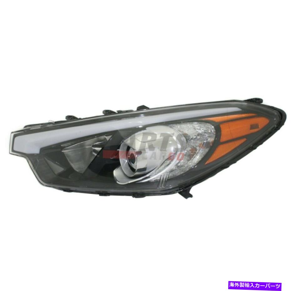 USヘッドライト 新しいハロゲンヘッドランプアセンブリ左サイドフィット2014-2016 Kia Forte 92101A7200 NEW HALOGEN HEAD LAMP ASSEMBLY LEFT SIDE FITS 2014-2016 KIA FORTE 92101A7200【並行輸入品】