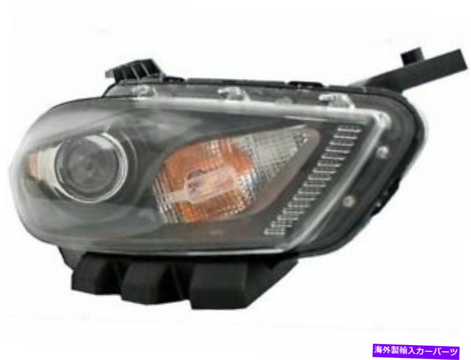 USヘッドライト Dodge Dart 2013 2014の右ヘッドライトアセンブリブロック1FSQ91 Right Headlight Assembly Brock 1FSQ91 for Dodge Dart 2013 2014【並行輸入品】