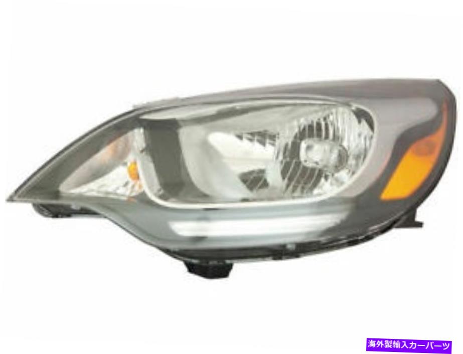 USヘッドライト 2012-2017 Kia Rio 2013 2013 2014 Z648KRの左 - 運転者側のヘッドライトアセンブリ Left - Driver Side Headlight Assembly For 2012-2017 Kia Rio 2013 2014 Z648KR【並行輸入品】