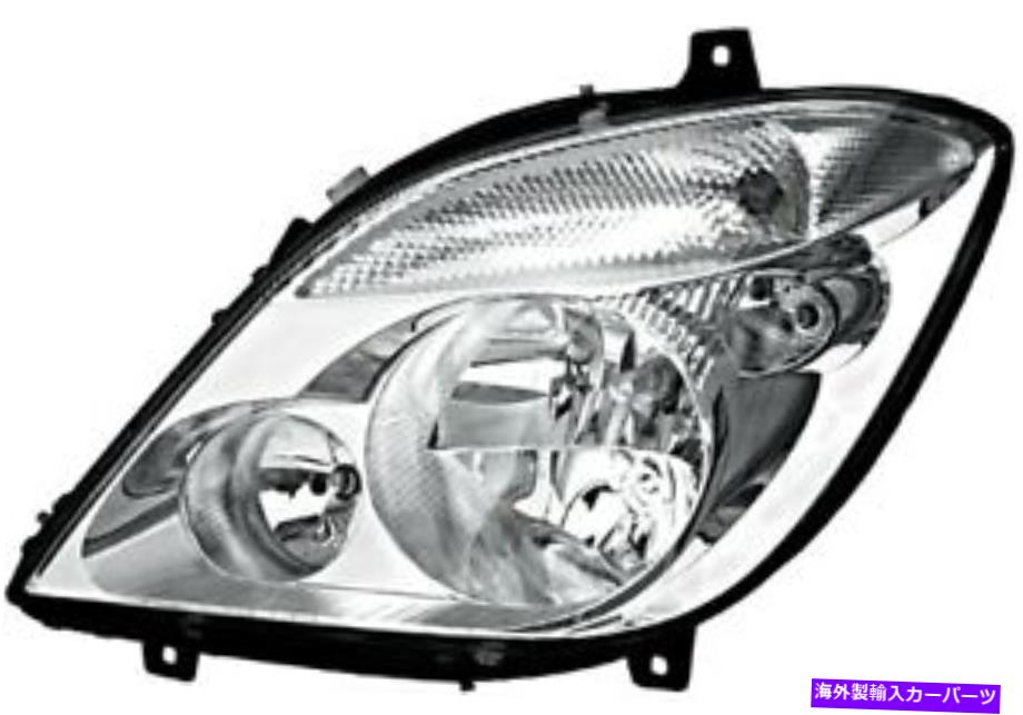 USヘッドライト Hella Mercedes Sprinter 906 2006-2012ヘッドライト左 HELLA Mercedes Sprinter 906 2006-2012 Headlight Left【並行輸入品】
