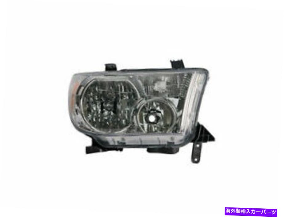 USヘッドライト 右 - 2007年から2013年のための乗客側のヘッドライトアセンブリTOYOTA TUNDRA H522KV Right - Passenger Side Headlight Assembly For 2007-2013 Toyota Tundra H522KV【並行輸入品】｜Us Custom Parts Shop USDM