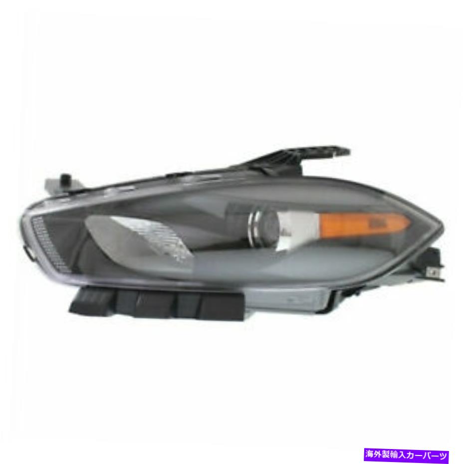 USヘッドライト CAPA 13-16ダーツフロントヘッドライトヘッドランプハロゲンヘッドランプW /電球運転手側 CAPA 13-16 Dart Front Headlight Headlamp Halogen Head Lamp w/Bulb Driver Side【並行輸入品】