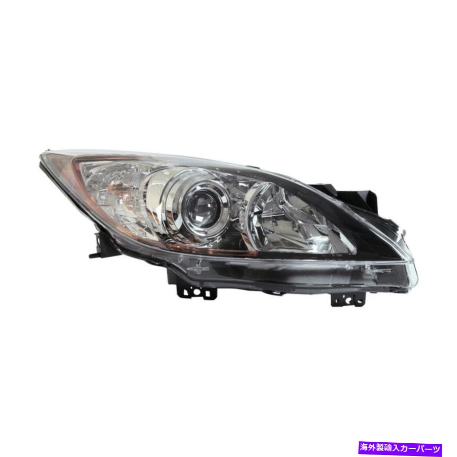 USヘッドライト ヘッドライトアセンブリ - CAPA認証右TYC 20-9085-01-9フィット10-13マツダ3 Headlight Assembly-Capa Certified Right TYC 20-9085-01-9 fits 10-13 Mazda 3【並行輸入品】