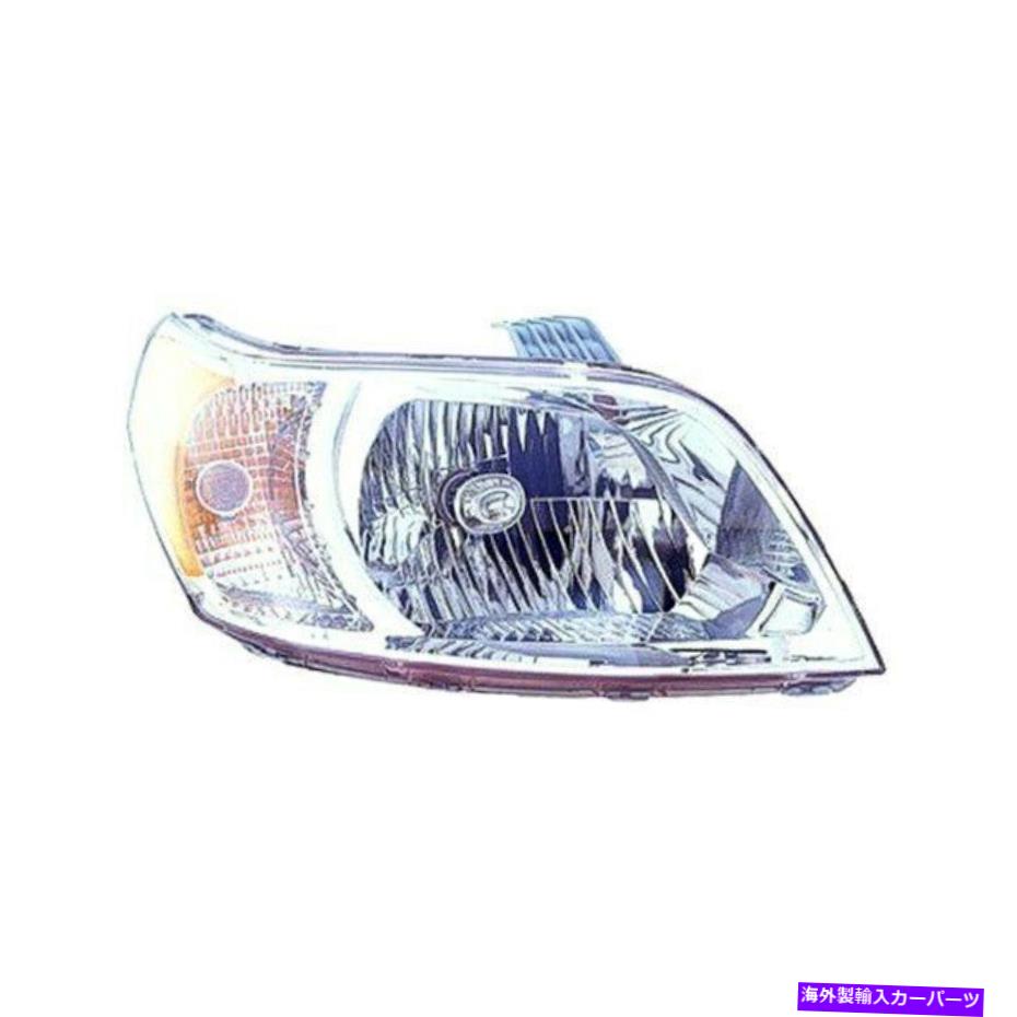 USヘッドライト Chevy Aveo5 2009のためにgm2503336cの旅客サイドの交換ヘッドライトを交換する For Chevy Aveo5 2009 Replace GM2503336C Passenger Side Replacement Headlight【並行輸入品】