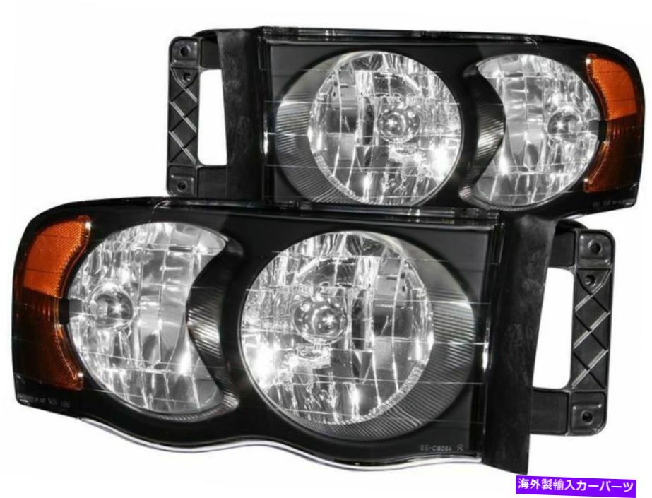 USヘッドライト Headlight Set Anzo 1PVZ29 Dodge RAM 1500 2500 2005 2005 2004 2003 2002 2002 2002 Headlight Set Anzo 1PVZ29 for Dodge Ram 1500 2500 3500 2005 2004 2003 2002 2006【並行輸入品】