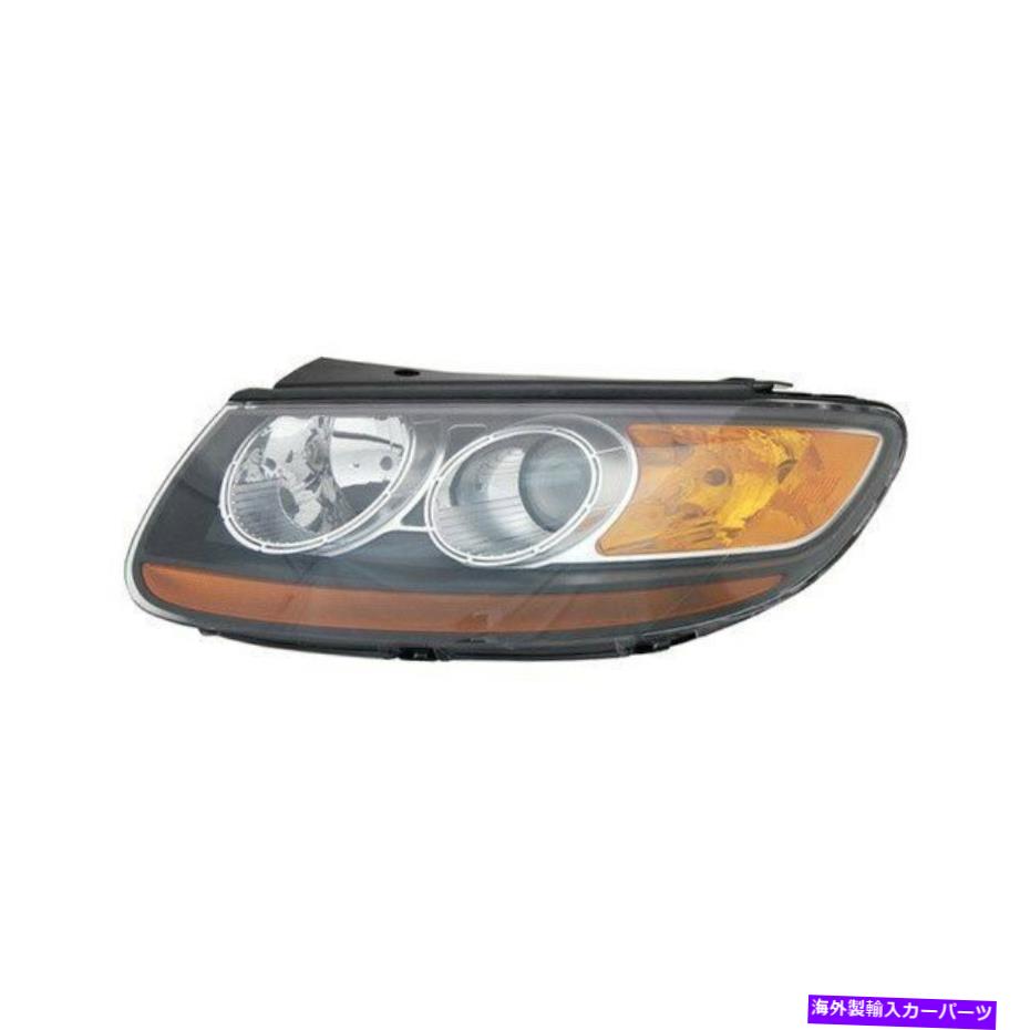 USヘッドライト Hyundai Santa Fe 2007 Tyc 20-6808-00運転側の交換ヘッドライト For Hyundai Santa Fe 2007 TYC 20-6808-00 Driver Side Replacement Headlight【並行輸入品】