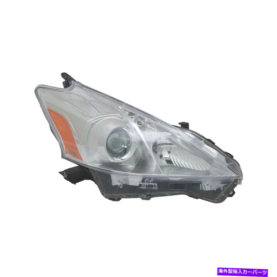 USヘッドライト トヨタプリウスv 12-14太平洋ベスト旅客サイド交換ヘッドライト For Toyota Prius V 12-14 Pacific Best Passenger Side Replacement Headlight【並行輸入品】|Us Custom Parts Shop USDM