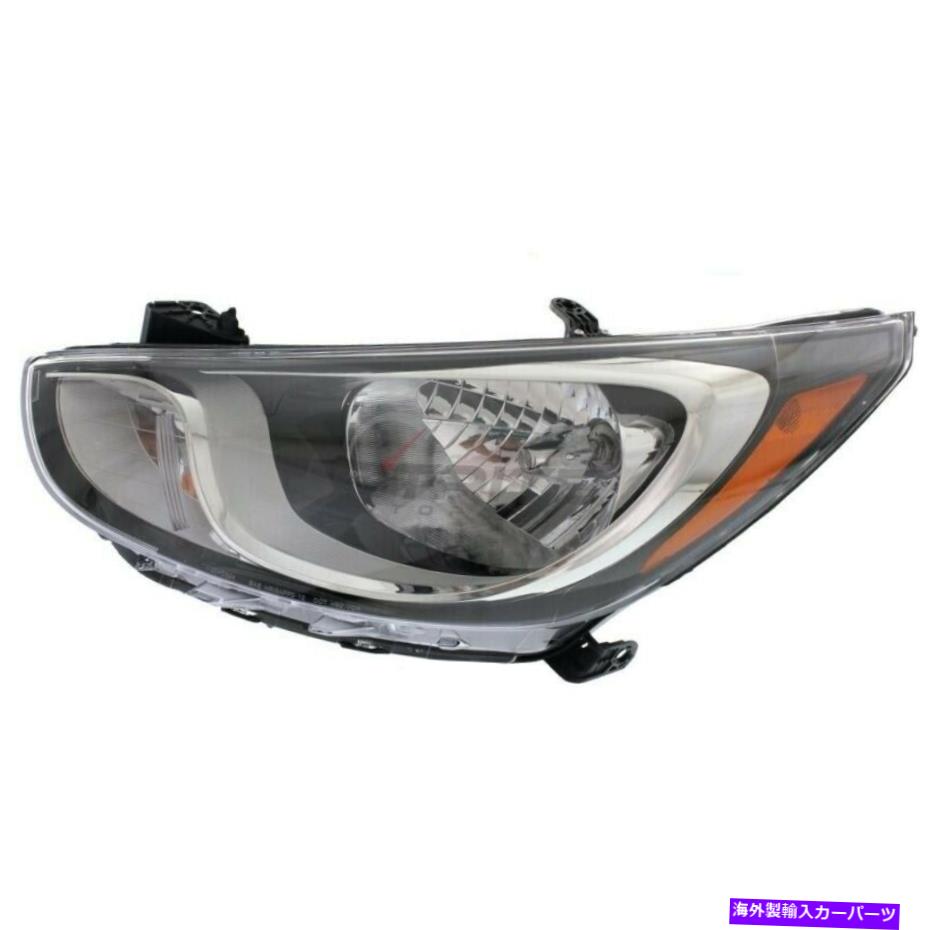 USヘッドライト 新しい左ヘッドランプアセンブリ収容ヒュンダイアクセント2012-2014 HY2502163 NEW LEFT HEAD LAMP ASSEMBLY FITS HYUNDAI ACCENT 2012-2014 HY2502163【並行輸入品】