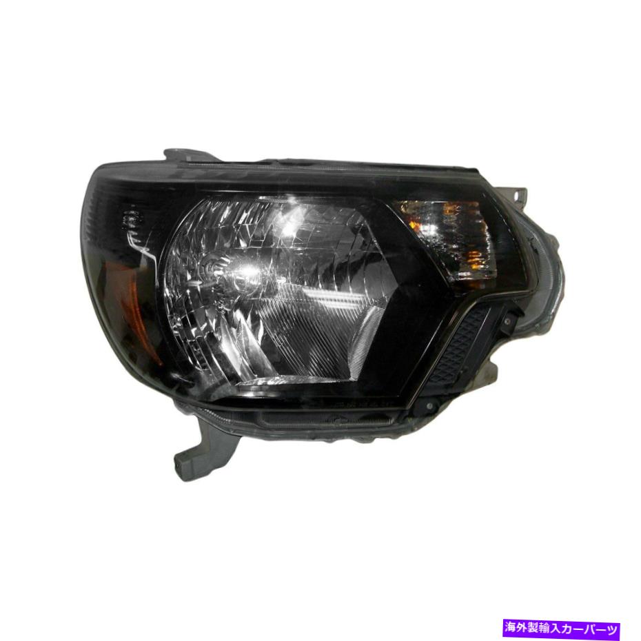 USヘッドライト トヨタタコマ13-15パシフィックベストP86137助手席側交換ヘッドライト For Toyota Tacoma 13-15 Pacific Best P86137 Passenger Side Replacement Headlight【並行輸入品】｜Us Custom Parts Shop USDM