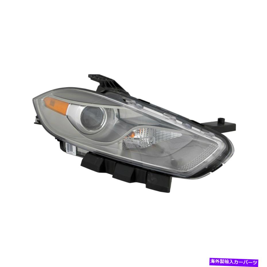 USヘッドライト DODGE DART 2013-2016 Passenter Sideの交換ヘッドライトを交換する For Dodge Dart 2013-2016 Replace CH2519144V Passenger Side Replacement Headlight【並行輸入品】