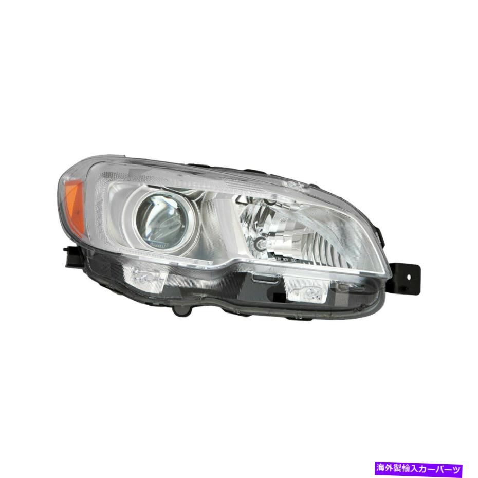 USヘッドライト Subaru WRX 15-19 Sherman Suwrx17-150-2旅客サイド交換ヘッドライト For Subaru WRX 15-19 Sherman SUWRX17-150-2 Passenger Side Replacement Headlight【並行輸入品】