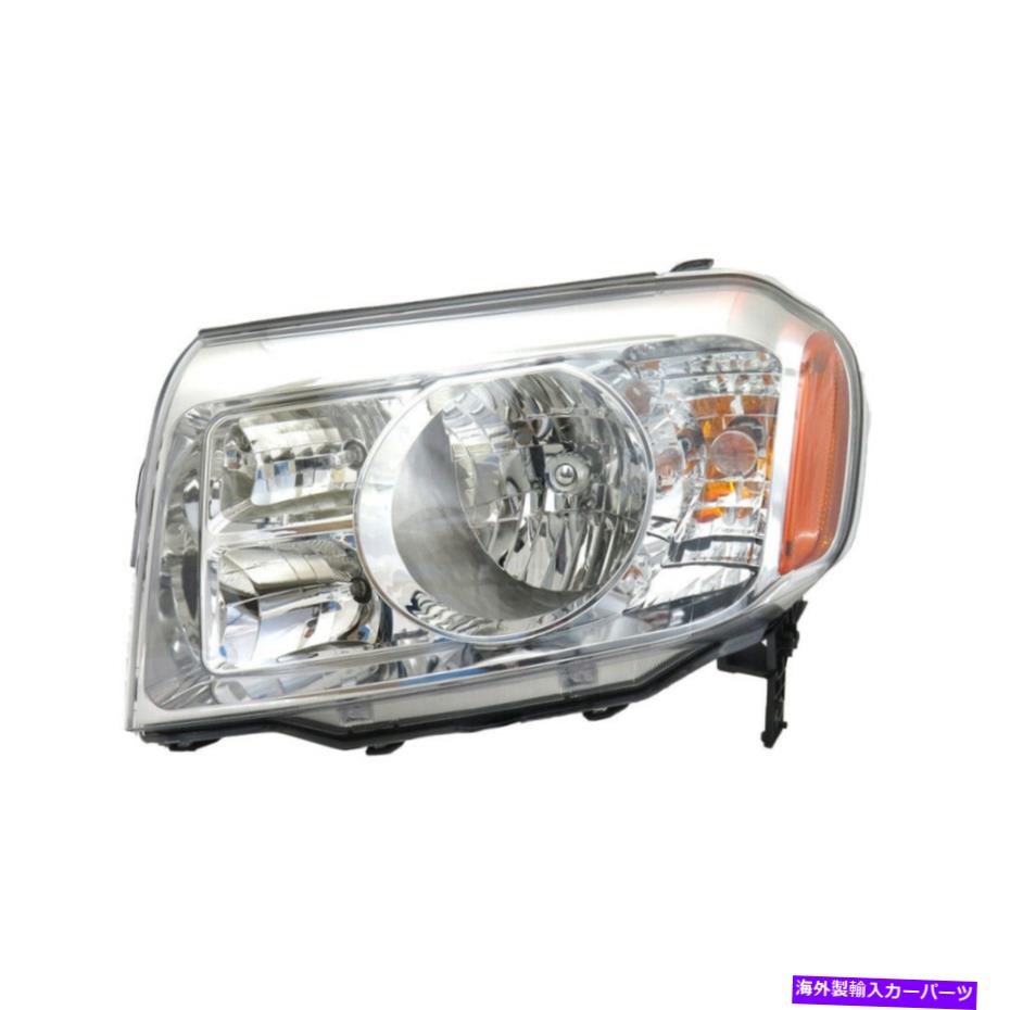 USヘッドライト Headlight Assembly-Capa Certified Left Tyc 20-9016-00-9フィット09-11ホンダパイロット Headlight Assembly-Capa Certified Left TYC 20-9016-00-9 fits 09-11 Honda Pilot【並行輸入品】