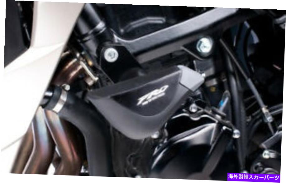 【楽天市場】USヘッドライト 5687N PUIGフレームスライダーProブラックGSXS750 5687N Puig Frame Sliders Pro Black GsxS750：Us