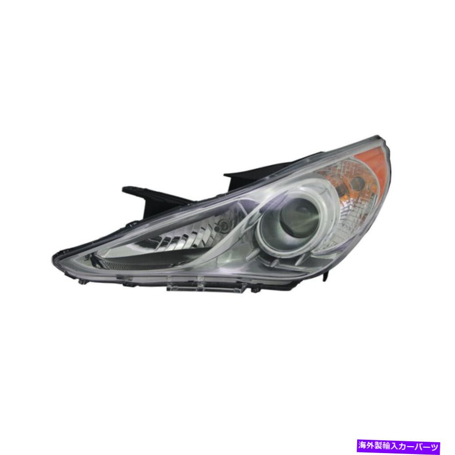 USヘッドライト ヘッドライトアセンブリ - レギュラーレギュラーTYC 20-9256-00フィット11-14 Hyundai Sonata Headlight Assembly-Regular Left TYC 20-9256-00 fits 11-14 Hyundai Sonata【並行輸入品】