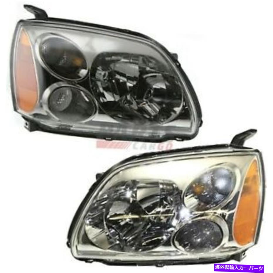 USヘッドライト 新しいヘッドライト左右フィット2004-2009三菱ガラントMN161851 MN161852 NEW HEAD LIGHT LEFT & RIGHT FITS 2004-2009 MITSUBISHI GALANT MN161851 MN161852【並行輸入品】