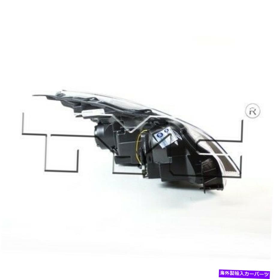 USヘッドライト TYC 20-9116-00-9 HeadlightアセンブリCAPAが左に認証されています TYC 20-9116-00-9 Headlight Assembly CAPA Certified Left【並行輸入品】