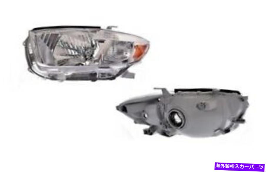 USヘッドライト Toyota Kluger GSU40シリーズ1 2007-2010のヘッドライト左側 HEADLIGHT LEFT HAND SIDE FOR TOYOTA KLUGER GSU40 SERIES 1 2007-2010【並行輸入品】