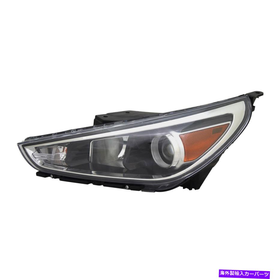 USヘッドライト ヘッドライトアセンブリ左TYC 20-16334-00フィット18-20 Hyundai Elantra GT Headlight Assembly Left TYC 20-16334-00 fits 18-20 Hyundai Elantra GT【並行輸入品】