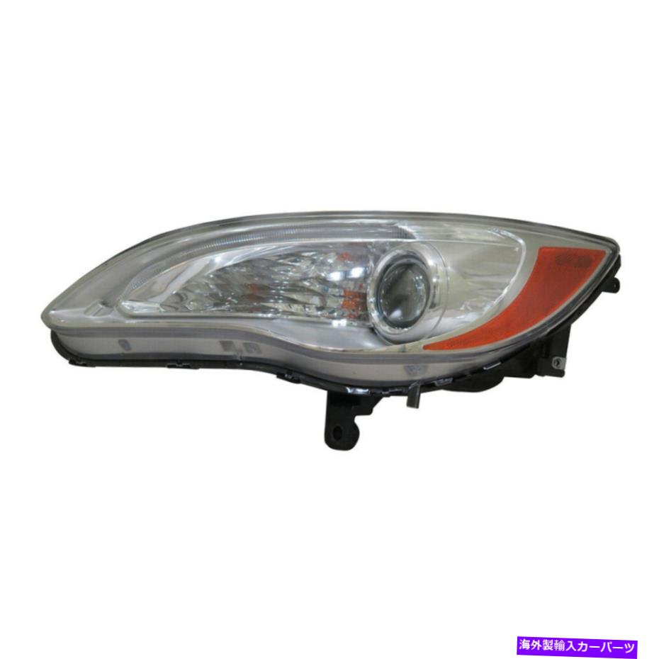 USヘッドライト ヘッドライトアセンブリ - 通常の左TYC 20-9198-00フィット11-14クライスラー200 Headlight Assembly-Regular Left TYC 20-9198-00 fits 11-14 Chrysler 200【並行輸入品】
