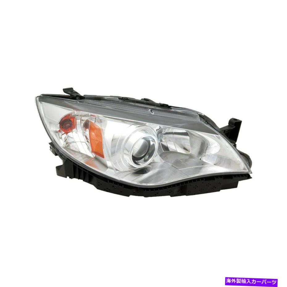 USヘッドライト SUBARU WRX 2012-2014の場合、SU2503148Cの助手席側交換ヘッドライト For Subaru WRX 2012-2014 Replace SU2503148C Passenger Side Replacement Headlight【並行輸入品】