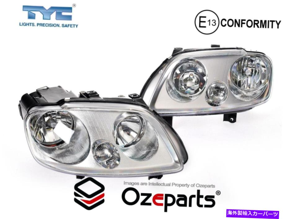 USヘッドライト Volkswagen VW Caddy Van 2K 2005~2010用セット/ペアLH + RHヘッドライトランプ Set / Pair LH+RH Head Light Lamp For VolksWagen VW Caddy Van 2K 2005~2010【並行輸入品】