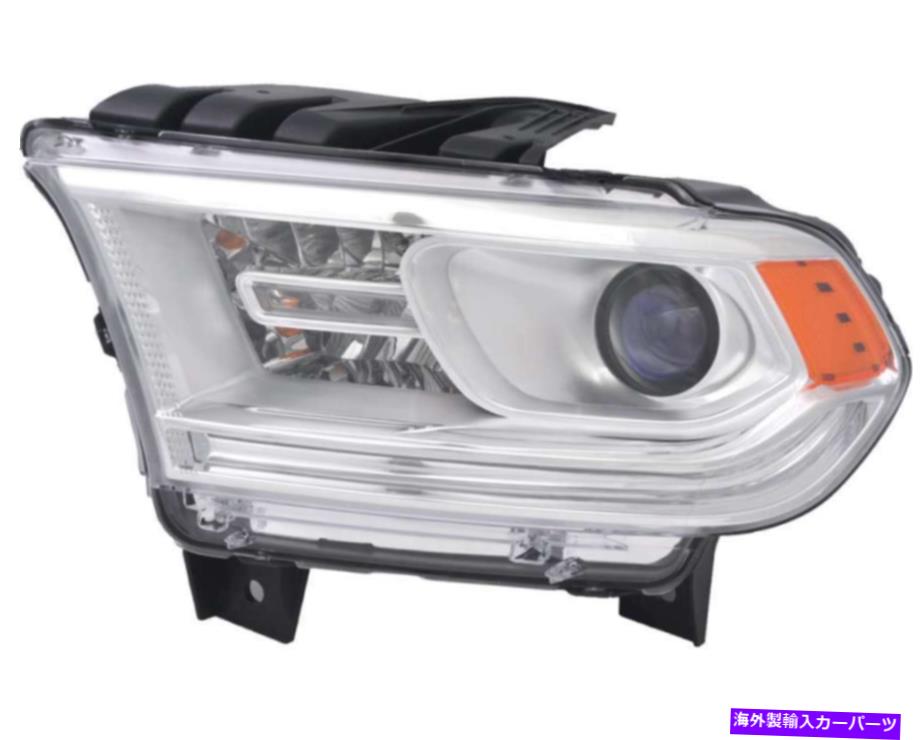 USヘッドライト 14-15 Dudge Durangoのヘッドライトアセンブリ（w /球根）クローム左のドライバ側 Headlight Assembly(w/Bulb) Chrome Left Driver Side For 14-15 Dodge Durango【並行輸入品】｜Us Custom Parts Shop USDM