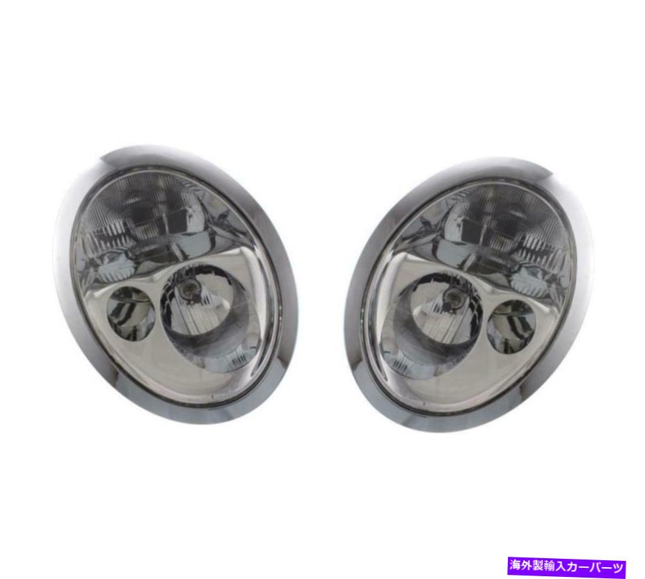 USヘッドライト 2002-2004ミニクーパーMC2503101、MC2502101のためのドライバー＆旅客ヘッドライト Driver & Passenger Headlights for 2002-2004 Mini Cooper MC2503101, MC2502101【並行輸入品】｜Us Custom Parts Shop USDM