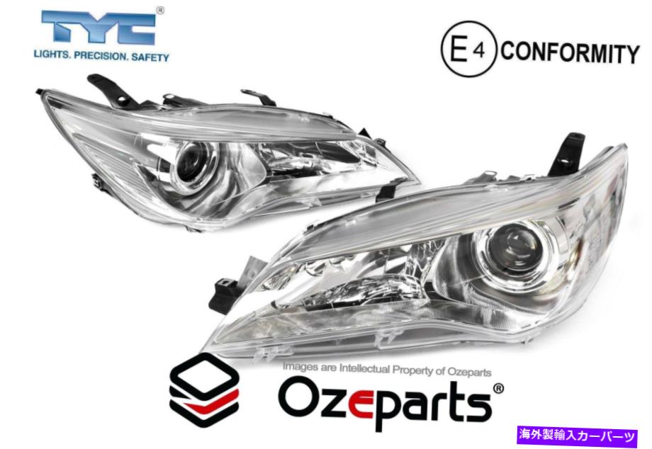 USヘッドライト TOYOTA CAMRY ASV50 AVV50 2015~2017用セット/ペアLH + RHヘッドライトランプクロム Set / Pair LH+RH Head Light Lamp Chrome For Toyota Camry ASV50 AVV50 2015~2017【並行輸入品】
