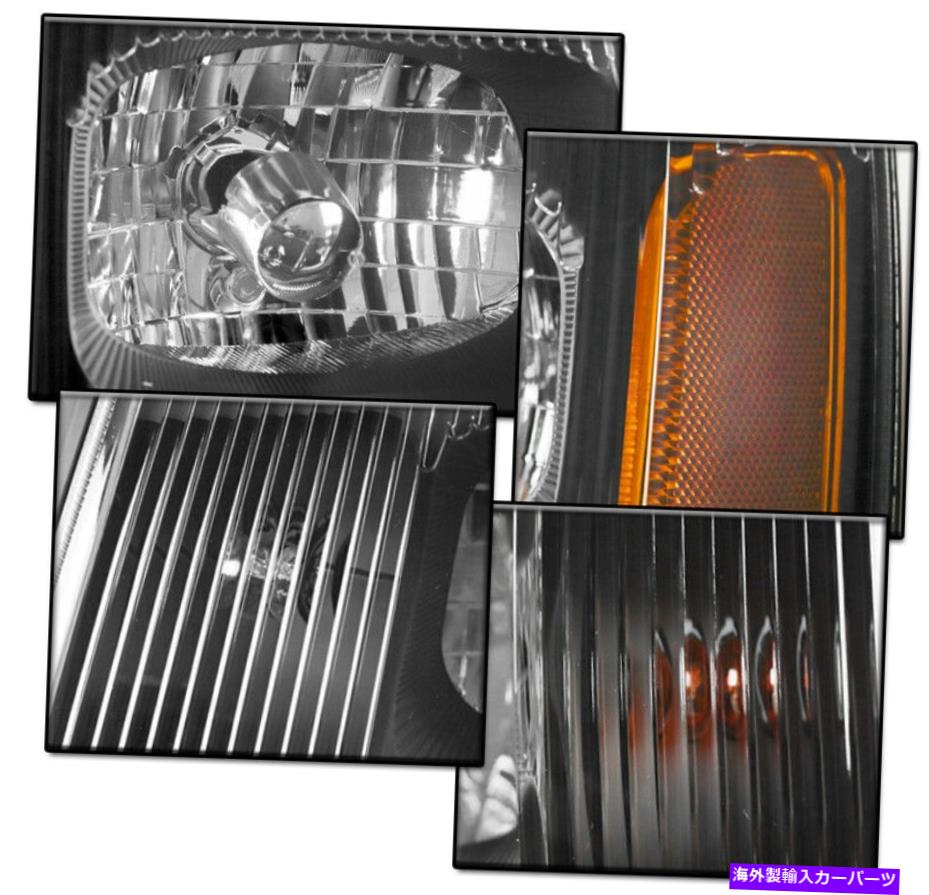 USヘッドライト 2003年から2006年のキャデラックエスカレード[HID]黒ヘッドライト+バンパーブルーLED DRLランプ FOR 2003-2006 CADILLAC ESCALADE [HID] BLACK HEADLIGHT +BUMPER BLUE LED DRL LAMP【並行輸入品】｜Us Custom Parts Shop USDM
