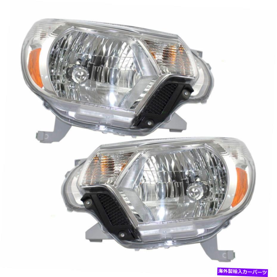 USヘッドライト TOYOTA TACOMAドライバー＆旅客サイドNSFのための新しいDEPOヘッドライトセット New Depo Headlight Set For 2012-2015 Toyota Tacoma Driver & Passenger Side NSF【並行輸入品】｜Us Custom Parts Shop USDM