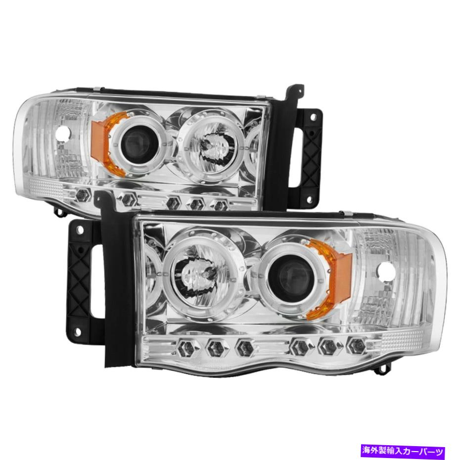 USヘッドライト Spyder Auto 5009982 Halo LEDプロジェクターのヘッドライト Spyder Auto 5009982 Halo LED Projector Headlights【並行輸入品】