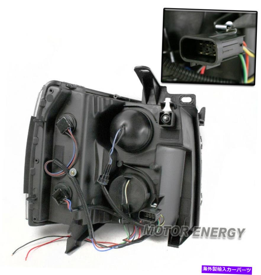 USヘッドライト 07-13シボリーSilverado 1500ピックアップU-Halo LEDスモークプロジェクターヘッドライトランプ FOR 07-13 CHEVY SILVERADO 1500 PICKUP U-HALO LED SMOKE PROJECTOR HEADLIGHT LAMP【並行輸入品】｜Us Custom Parts Shop USDM 58,951円