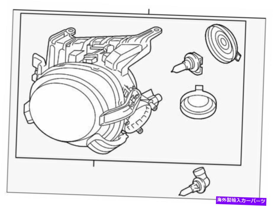 USヘッドライト 本物の日産前ヘッドランプアセンブリ26010-3ym2a. Genuine Nissan Headlamp Assembly 26010-3YM2A【並行輸入品】｜Us Custom Parts Shop USDM