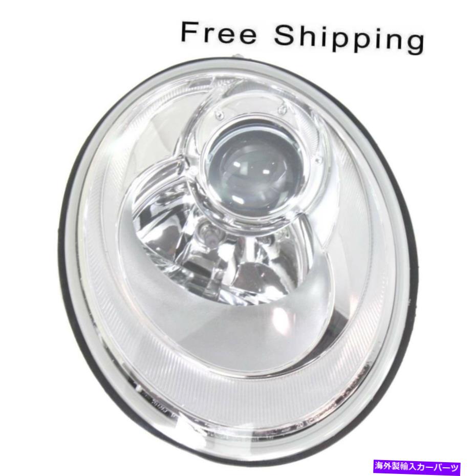 USヘッドライト ハロゲンヘッドランプアセンブリ旅客サイドフィットフォンスワーゲンビートルVW2519109 Halogen Head Lamp Assembly Passenger Side Fits Volkswagen Beetle VW2519109【並行輸入品】｜Us Custom Parts Shop USDM