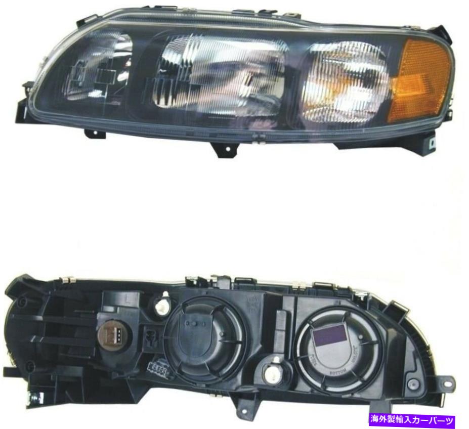 【楽天市場】USヘッドライト ヘッドライトアセンブリ左ウロ部品8693583フィット0105 Volvo S60 Headlight