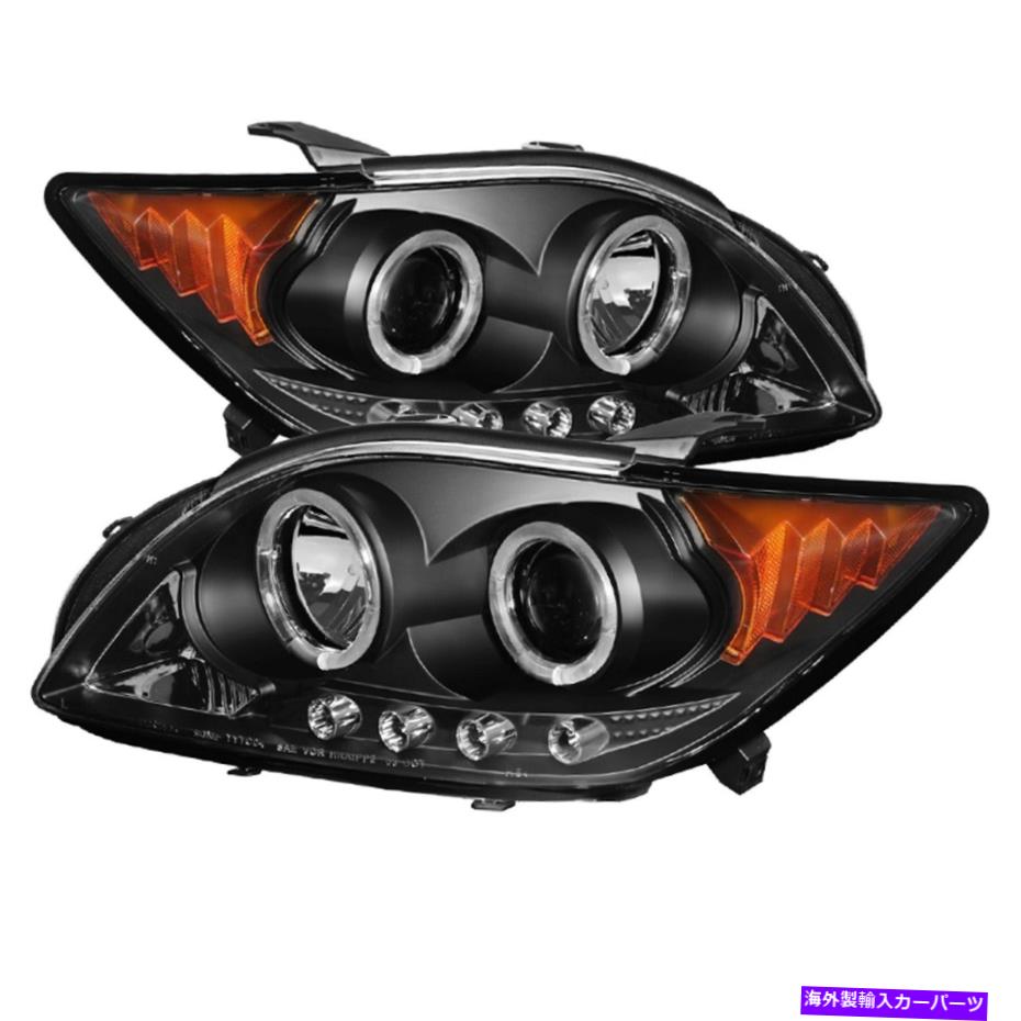USヘッドライト Spyder Auto 5073303 Halo LEDプロジェクターのヘッドライトがフィット08-10 TC Spyder Auto 5073303 Halo LED Projector Headlights Fits 08-10 tC【並行輸入品】