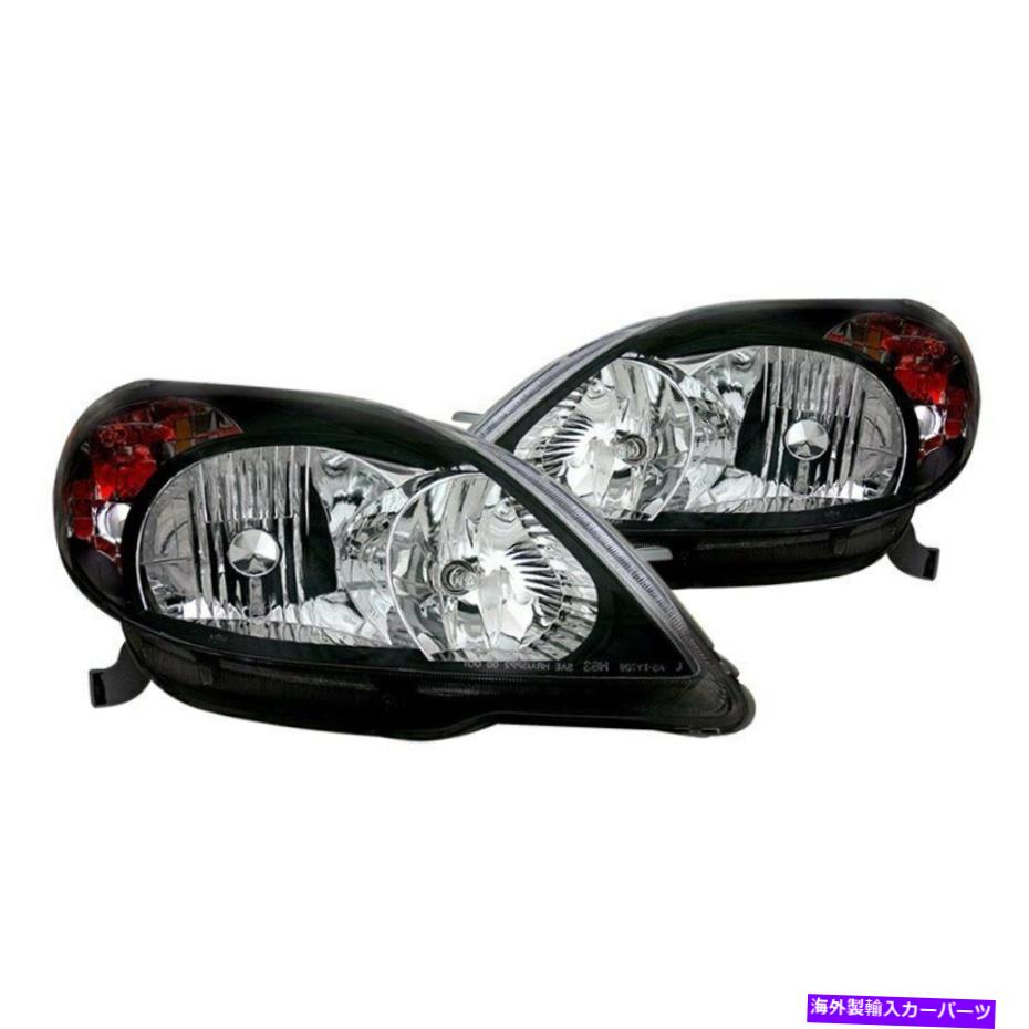 USヘッドライト トヨタマトリックス2003-2008 CG 02-AZ-TX03-B-Aブラックユーロヘッドライト For Toyota Matrix 2003-2008 CG 02-AZ-TX03-B-A Black Euro Headlights【並行輸入品】