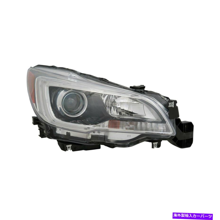 USヘッドライト SUBARU OUTBACK 15-17 SU2503149Cの助手席側交換ヘッドライトを交換する For Subaru Outback 15-17 Replace SU2503149C Passenger Side Replacement Headlight【並行輸入品】