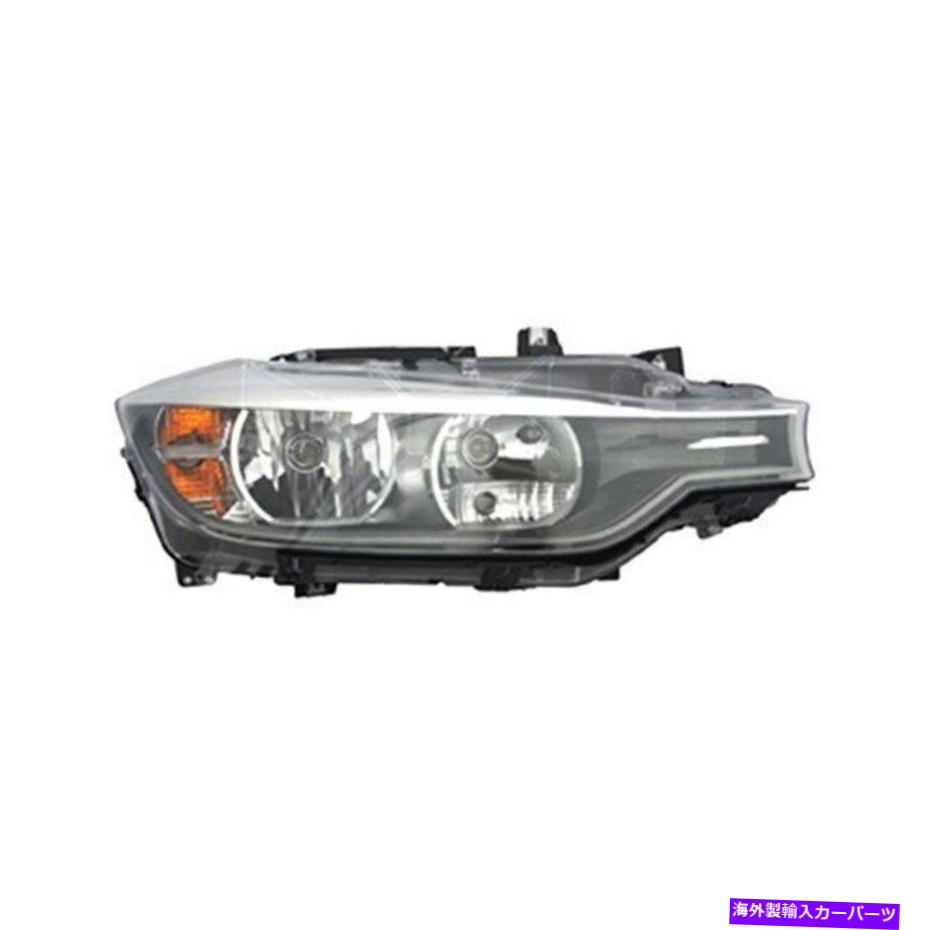 USヘッドライト BMW 320i 2012-2015 BM2503169V旅客サイドの交換ヘッドライトを取り替える For BMW 320i 2012-2015 Replace BM2503169V Passenger Side Replacement Headlight【並行輸入品】