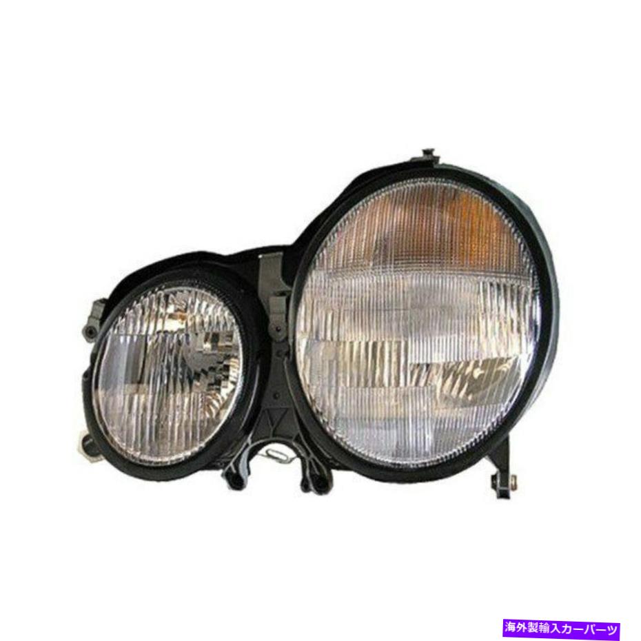 USヘッドライト Mercedes-Benz E320 00-03 MB2502105 Driver Sideの交換ヘッドライトを元に戻す For Mercedes-Benz E320 00-03 Replace MB2502105 Driver Side Replacement Headlight【並行輸入品】