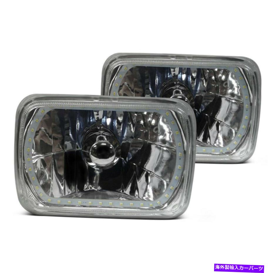 USヘッドライト Buick Electra 76-80ヘッドライト4&times;6 "長方形クロムエリートダイヤモンドカットユーロ For Buick Electra 76-80 Headlight 4x6" Rectangular Chrome Elite Diamond Cut Euro【並行輸入品】｜Us Custom Parts Shop USDM 58,951円
