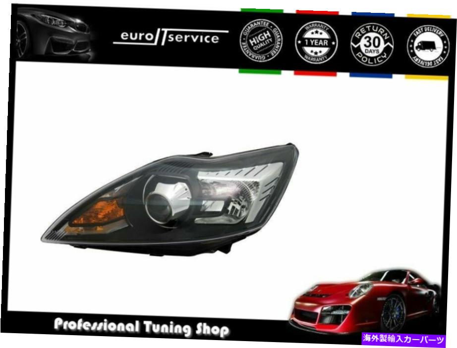 USヘッドライト 左ヘッドライトフォーカスII 2008 2009 2011 2012-ブラック Left Headlight Ford Focus Ii 2008 2009 2010 2011 2012- Black【並行輸入品】