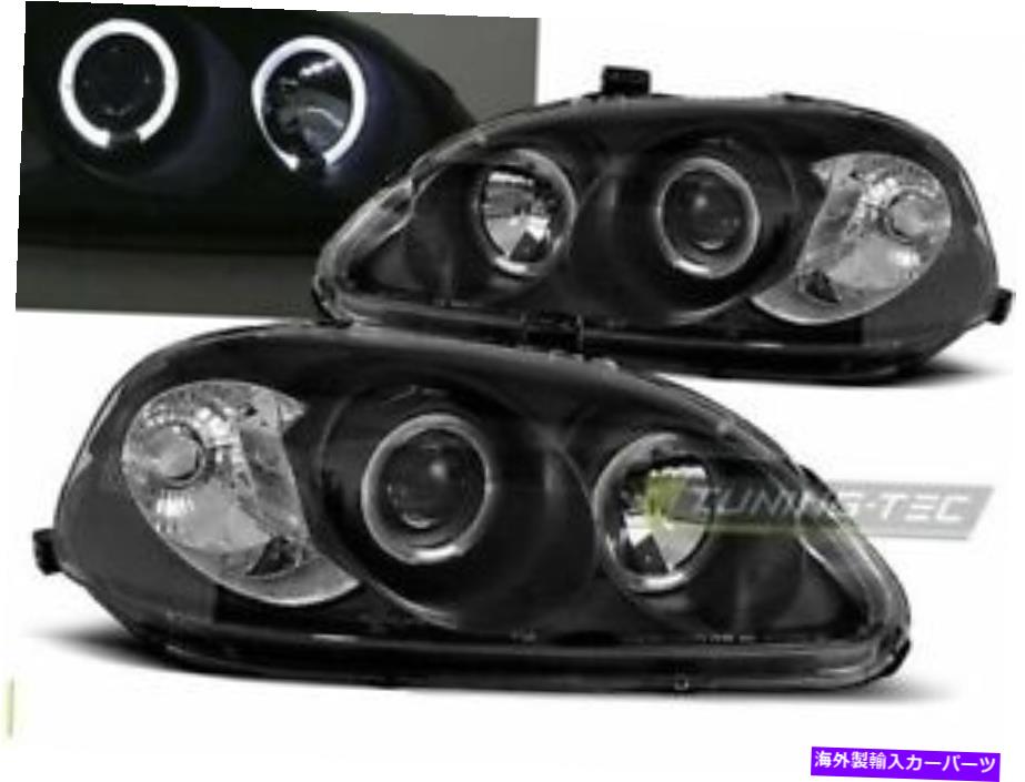 USヘッドライト HONDA CIVIC 1995 1997 1997 1999 1999ヘッドライトLPHO05天使の目 HONDA CIVIC 1995 1996 1997 1998 1999 HEADLIGHTS LPHO05 ANGEL EYES【並行輸入品】|Us Custom Parts Shop USDM