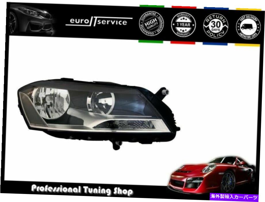 USヘッドライト 右ヘッドライトVW Passat B7 2010 2011 2012 2013 2014黒 Right Headlight Vw Passat B7 2010 2011 2012 2013 2014 Black【並行輸入品】