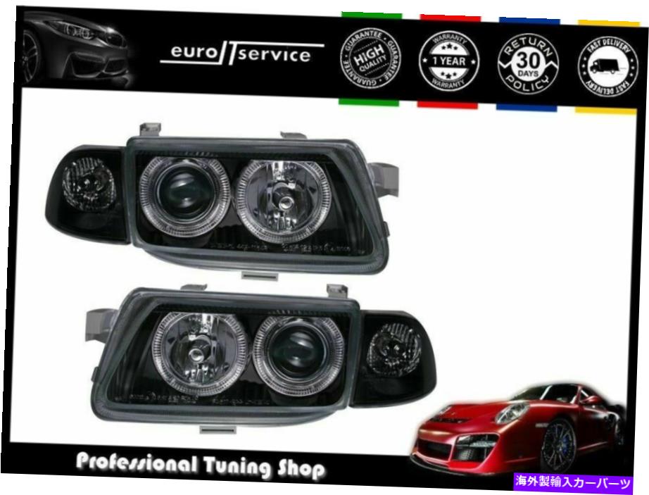 USヘッドライト ヘッドライト天使の目を設定するOpel Astra F 1991 1992 1993 1993 1993 1995 1995 Headlight Angel Eyes set Opel Astra F 1991 1992 1993 1994 1995-1998【並行輸入品】