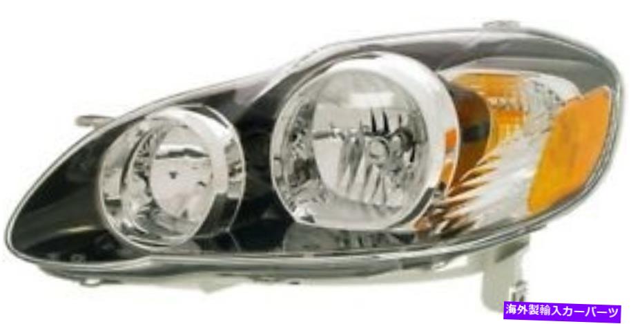 USヘッドライト ヘッドライトアセンブリ左ドーマン1591167は05-08トヨタカローラフィット Headlight Assembly Left Dorman 1591167 fits 05-08 Toyota Corolla【並行輸入品】