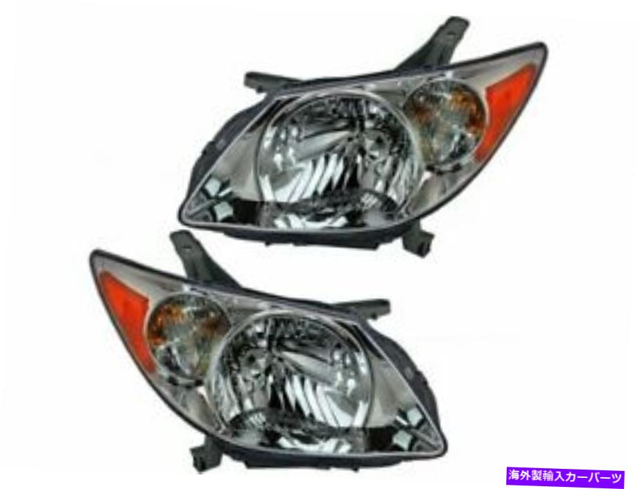 USヘッドライト Headlightアセンブリは05-08 Pontiac Vibe KW46F1のために設定されています Headlight Assembly Set For 05-08 Pontiac Vibe KW46F1【並行輸入品】｜Us Custom Parts Shop USDM