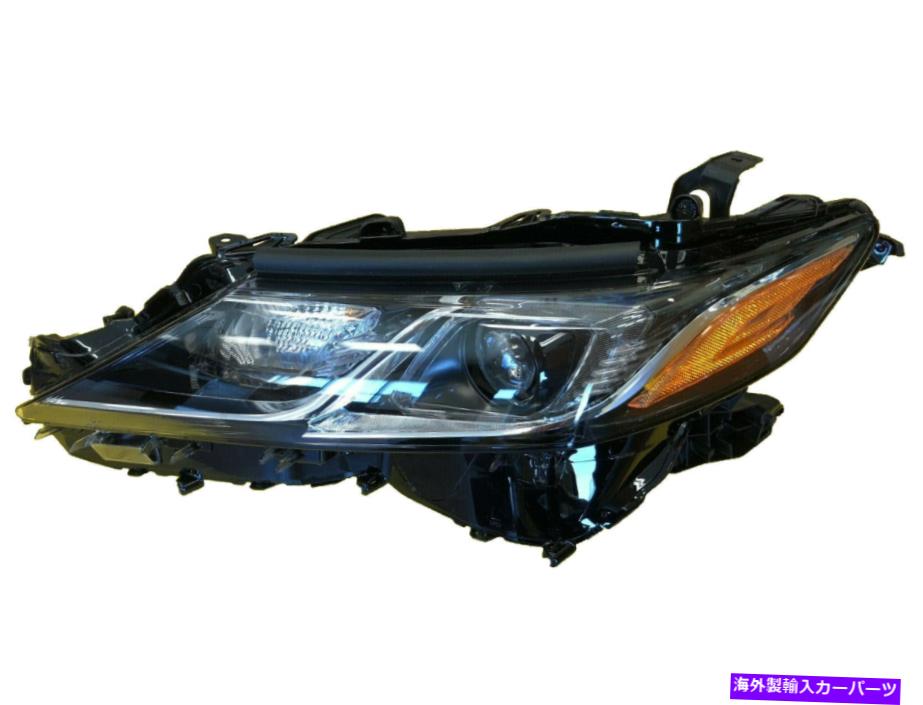 USヘッドライト L / LE / SE用LEDプロジェクターヘッドランプ2018-2019左側から2502255 LED Projector Head Lamp For L/LE/SE Toyota Camry 2018-2019 Left Side TO2502255【並行輸入品】