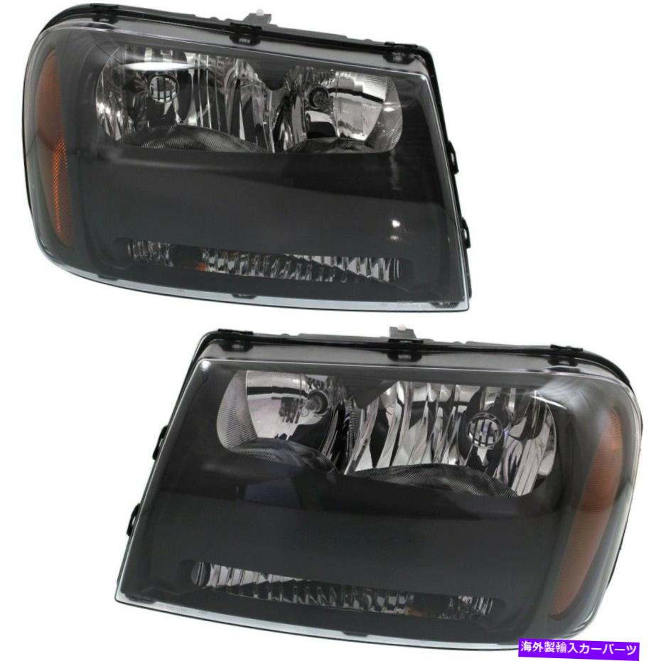 USヘッドライト Headlights Headlamps LH＆RHペア06-09 Chevy Trailblazer Headlights Headlamps LH & RH Pair Set for 06-09 Chevy Trailblazer【並行輸入品】｜Us Custom Parts Shop USDM